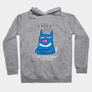 Expert From Zero to Annoyed in 2.5 Seconds Cat Humor Hoodie